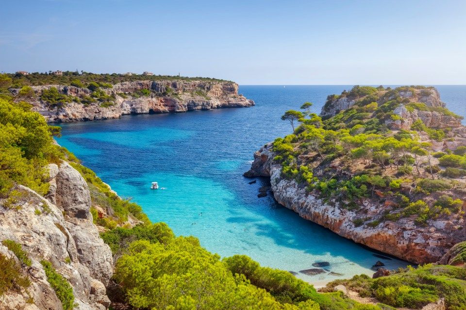 Turkey coastline